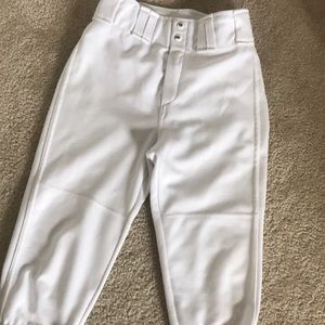 ⚾️White Baseball Pants-Knicker Style!⚾️